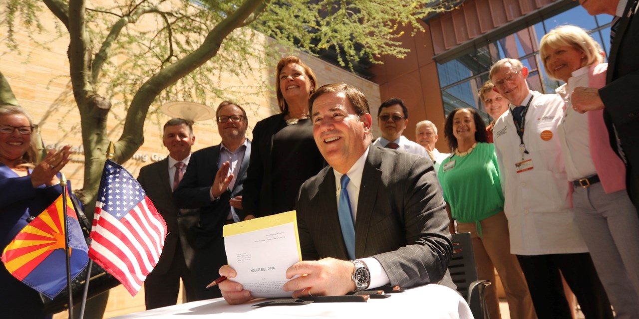 Governor Ducey Signs Legislation To Enhance Access To Precision Medicine